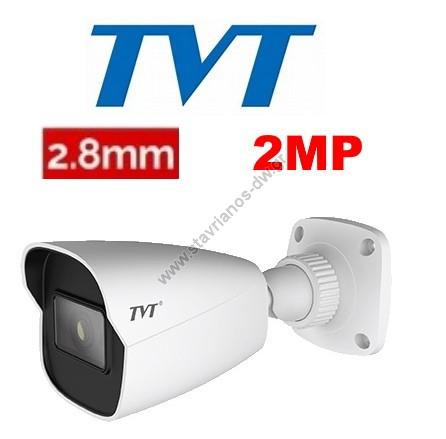  TVT AHD   Bullet AHD / CVI / TVI / CVBS 4   1    2.8mm   2MP (1080p) TD-7421TS3-2.8MM 