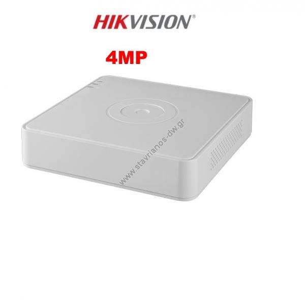  HIKVISION DS-7108HQHI-K1(S)(C)  Mini DVR 8  4MP  1   
