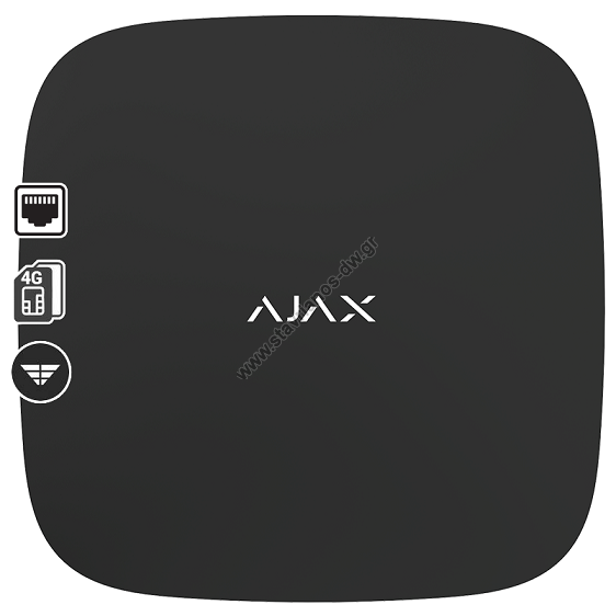  AJAX HUB 2 4G BLACK       GSM/GPRS 2 x 2G/3G/4G(LTE) SIM cards 