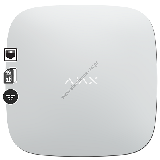  AJAX HUB 2 4G WHITE      GSM/GPRS 2 x 2G/3G/4G(LTE) SIM cards 