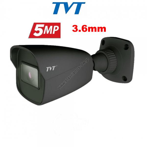  TVT TD-7451AS2 GREY  bullet 5.0MP  3  1    3.6mm 