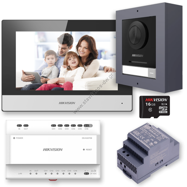  HIKVISION - DS-KIS702Y     2   Wi-Fi Monitor    